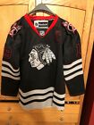 Jonathan Toews 19 CHICAGO BLACKHAWKS JERSEY BLACKSize 46
