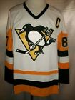 Sidney Crosby Pittsburgh Penguins White 1988 92 Throwback CCM NHL Jersey XL
