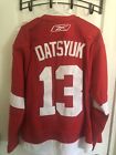 Detroit Red Wings Reebok Pavel Datsyuk NHL Jersey size 50 used