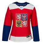 2016 Czech Republic World Cup of Hockey Adidas NHL Womens Red Premier Jersey