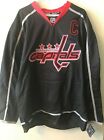 Alex Ovechkin 8 Reebok Black Ice Washington Capitals Jersey Size 54 New W Tags