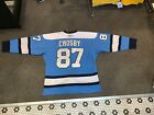 Sidney Crosby Pittsburgh Penguins Reebok Jersey Hockey NHL Size 52 Stitched