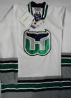 HARTFORD WHALERS 52 R PRO STARTER JERSEY FROM THE 90S NEW WITH TAGS