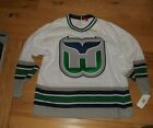 PLYMOUTH WHALERS XL WHITE HOCKEY JERSEY CCM NWT HARTFORD