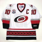 RON FRANCIS CAROLINA HURRICANES 2002 STANLEY CUP CCM JERSEY LARGE WHITE