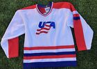 VTG CCM Team USA Gerry Cosby Hockey Jersey Size Mens Medium