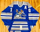 Authentic Neal Broten 1997 Phoenix Roadrunners Jersey sz 52 Wild North Stars