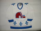 Quebec Nordiques Jersey NHL CCM Vintage Men Small WHITE