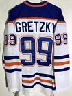 CCM Ribbed Knit LS NHL Jersey Edmonton OIlers Wayne Gretzky White sz 2X