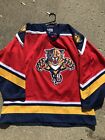 MENS XLARGE Vtg 90s NHL Florida Panthers Hockey Starter Sewn Jersey