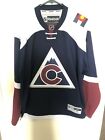 COLORADO AVALANCHE size Adult M Reebok Hockey Jersey 3rd Style 2016