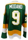 Mike Modano Signed Autographed North Stars Green Custom Hockey Jersey JSA 149195
