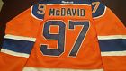 Connor Mcdavid Edmonton Oilers Jersey Orange 97 Brand New Size 50 Large