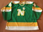 Vintage Minnesota North Stars Maska Ultrafil CCM Jersey Green NHL Sewn 44 Medium