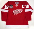 STEVE YZERMAN 1997 STANLEY CUP DETROIT RED WINGS CCM JERSEY RED LARGE