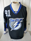 REEBOK CCM STEVEN STAMKOS TAMPA BAY LIGHTNING JERSEY SIZE 52 WITH FIGHT STRAP