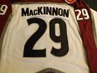 Colorado Avalanche Nathan MacKinnon White Road Jersey Size 52