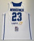 Lauri Markkanen Chicago Bulls signed Finland jersey autographed JSA