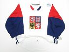CZECH REPUBLIC WHITE WORLD CUP OF HOCKEY TEAM ISSUED ADIDAS JERSEY GOALIE CUT 58