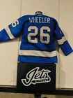 Winnipeg Jets Blake Wheeler Mini Jersey Game day Give away Rare NHL Jersey