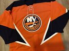 New York Islanders Authentic Jersey Sise 58 Reebok Orange