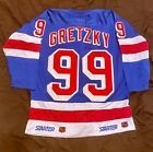 VTG AUTHENTIC Starter Wayne Gretzky 1998 1999 New York Rangers Jersey 48 L