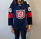 New USA Hockey Kane 88 2016 World Cup of Hockey Youth Premier Jersey Size L