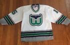 Vintage CCM NHL Hartford Whalers 15 Daniels Hockey Jersey Boys L XL