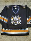 Washington Capitals CCM Black Third Hockey Jersey Sz Mens L