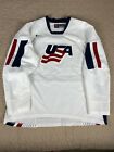 Team USA America National Hockey Team IIHF World Game Nike Jersey Mens Sz XL