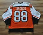 ERIC LINDROS PHILADELPHIA FLYERS CCM VINTAGE JERSEY WHITE MENS LARGE