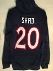 REEBOK Pullover Hoodie NHL Jersey Columbus Blue Jackets Saad Navy S