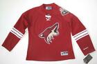 RBK ARIZONA COYOTES WOMENS PREMIER BURGUNDY HOME JERSEY LARGE