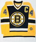 MENS BOSTON BRUINS NHL KOHO BOBBY ORR 4 STITCHED JERSEY WITH POOH BEAR Sz M