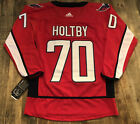 70 Braden Holtby Washington Capitals Championship Jersey Adult Medium 50