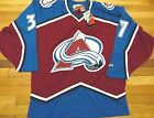 VINTAGE NWT PRO PLAYER NHL COLORADO AVALANCHE JERSEY SIZE L