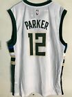 Adidas NBA Jersey Milwaukee Bucks Jabari Parker White sz M