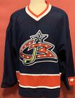 Columbus Blue Jackets Authentic RBK Size 56 Goalie Cut Jersey
