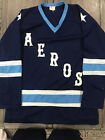 Houston Aeros WHA Vintage Jersey SZ X Large
