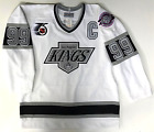WAYNE GRETZKY AUTHENTIC CCM ULTRAFIL LOS ANGELES KINGS 1991 NHL 75TH JERSEY 48