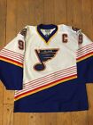 WAYNE GRETZKY ST LOUIS BLUES AUTHENTIC STARTER JERSEY SIZE 54