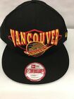 New Era 100 authentic Vancouver Canucks Prototype Sample Snapback Hat black
