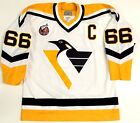 MARIO LEMIEUX PITTSBURGH PENGUINS AUTHENTIC CCM ULTRAFIL 1993 JERSEY SIZE 46