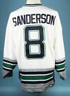 1993 96 Geoff Sanderson CCM Hartford Whalers Authentic Home Jersey MEARS COA