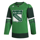 New York Rangers adidas Mens St Patricks Day Jersey Green 54 XL