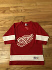 Brendan Shanahan Detroit Red Wings NHL Vintage Logo 7 Jersey Youth L 14 16