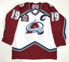 JOE SAKIC 1996 STANLEY CUP CCM NHL WHITE COLORADO AVALANCHE JERSEY XL