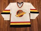 Vintage PAVEL BURE Vancouver Canucks 1996 CCM Throwback Home NHL Hockey Jersey M