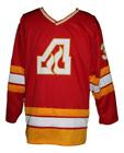 Any Name Number Size Atlanta Flames Retro Hockey Jersey New Belanger Red