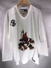 Vintage CCM Phoenix Arizona Coyotes White NHL Hockey Jersey Kachina RARE Size XL